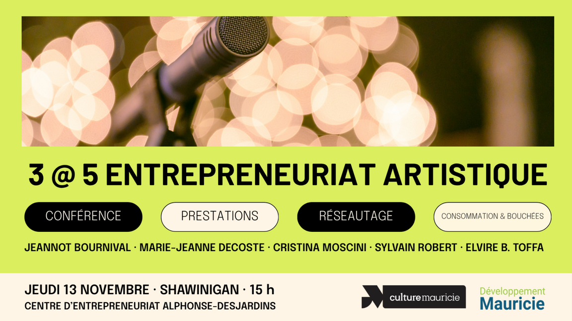 3@5 de l'Entrepreneuriat Artistique