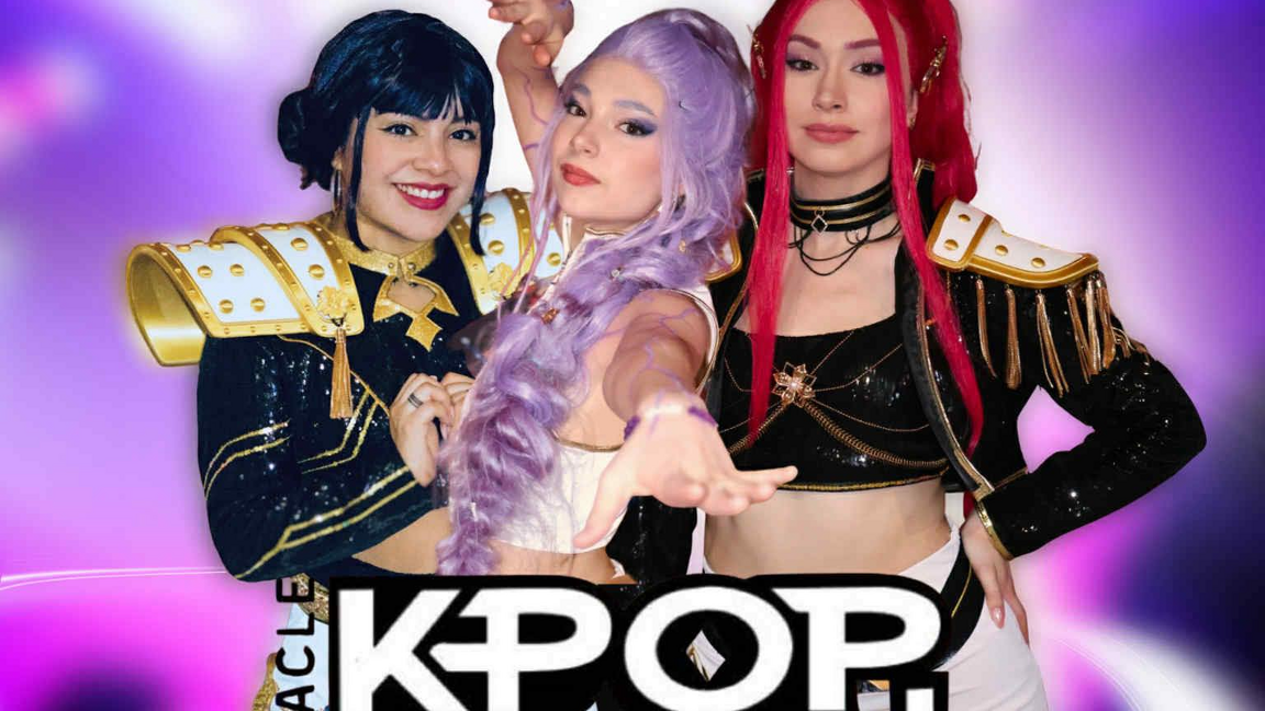 Spectacle de HUNTR/X les guerrière de la K-pop