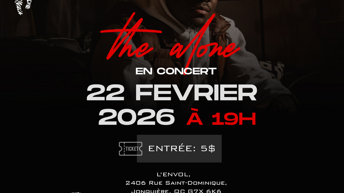 THE ALONE À L'ENVOL, JONQUIERE