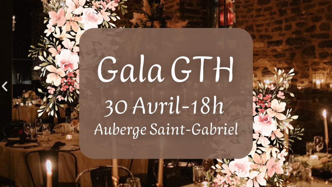 Gala GTH - Dress to impress