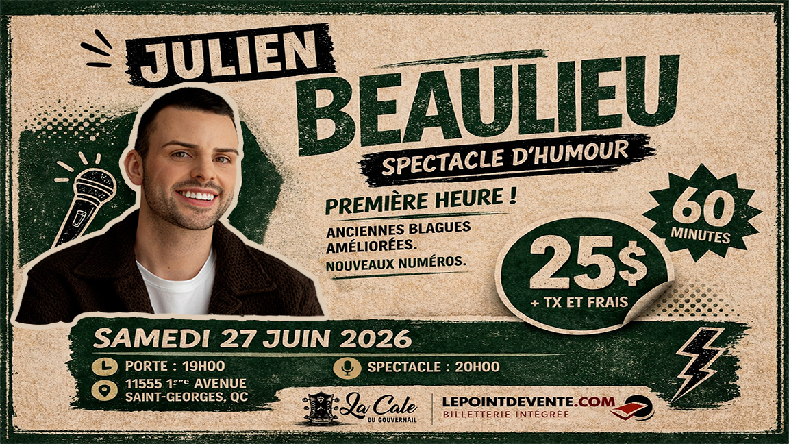 60 minutes avec Julien Beaulieu