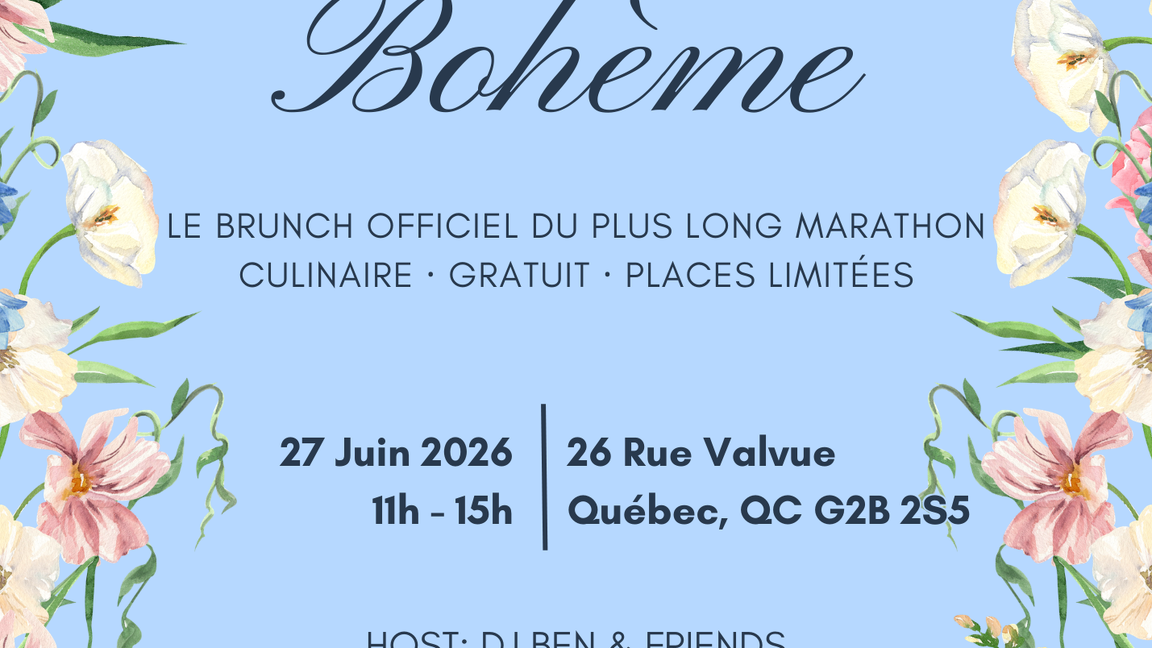 Brunch Bohème — Le brunch officiel du Record Guinness