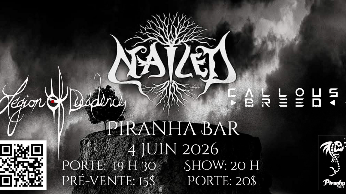 Nailed / Legion Of Decadence / Callous Breed