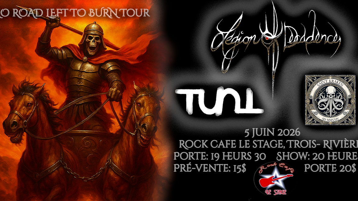 Legion Of decadence / TUNT / Saint Kraken