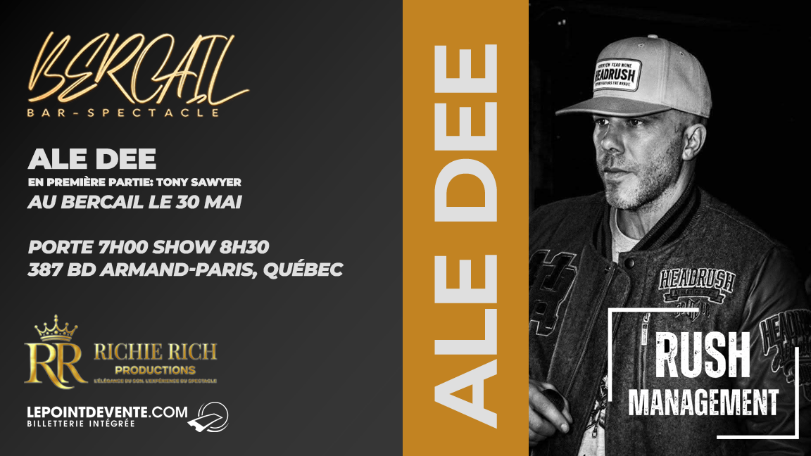 Ale Dee live au Bercail