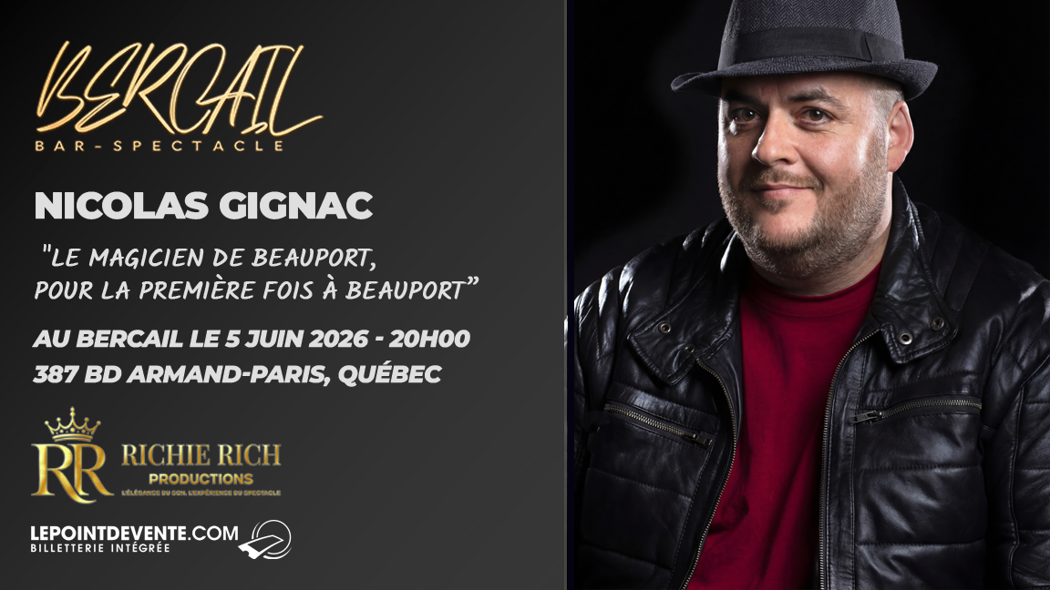Nicolas Gignac live au Bercail