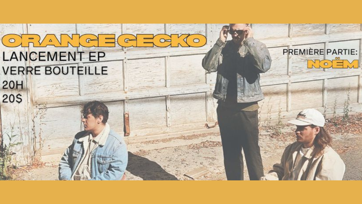 Lancement d'album d'Orange Gecko