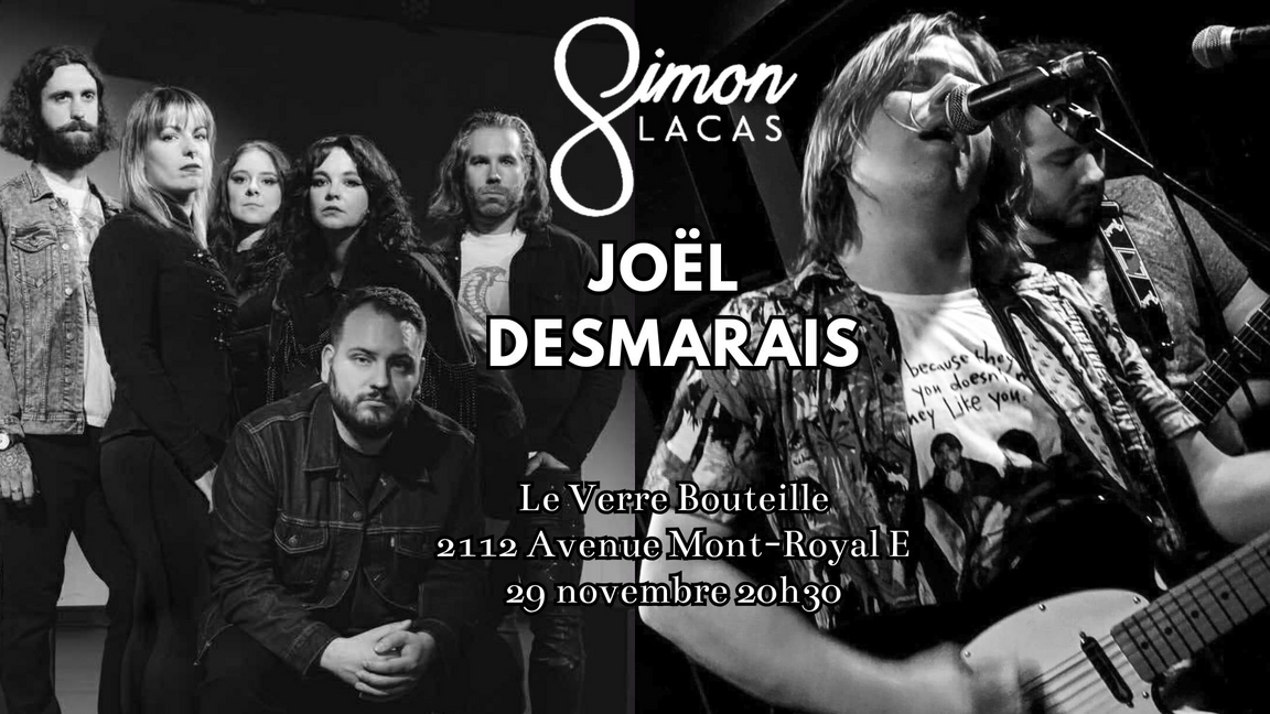 Simon Lacas et Joël Desmarais