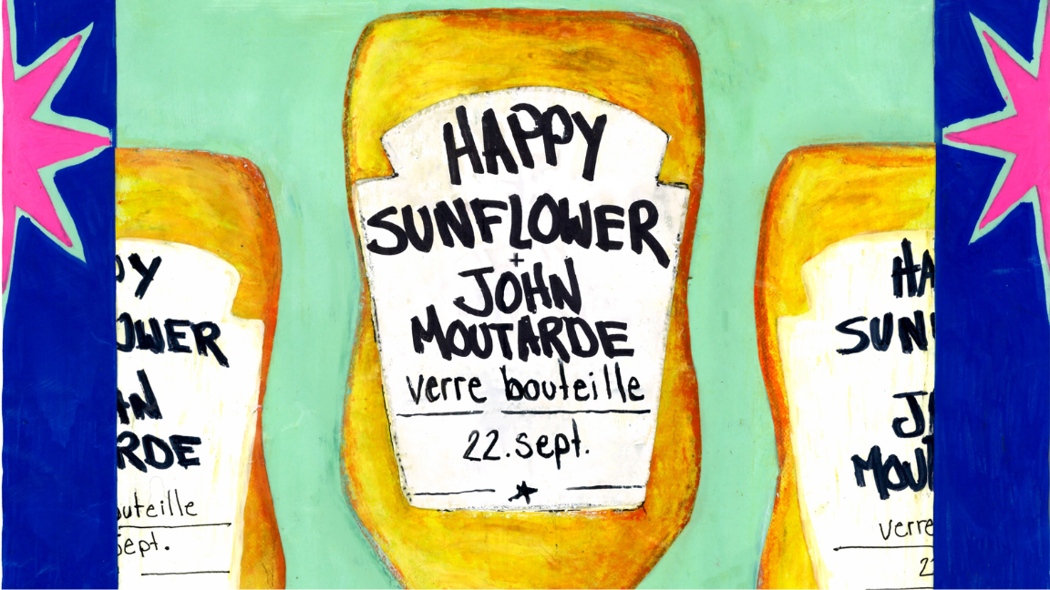 happy sunflower + invité.es @Verre Bouteille