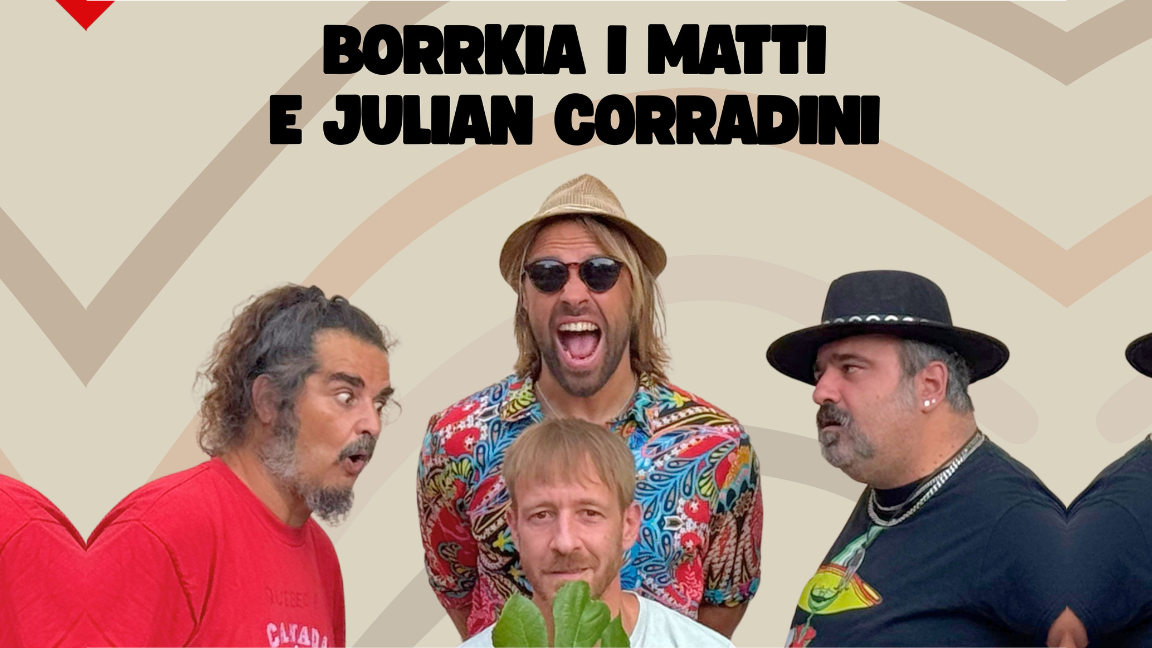 Marco Calliari présente directement d’Italie… Borrkia I Matti avec Julian Corradini
