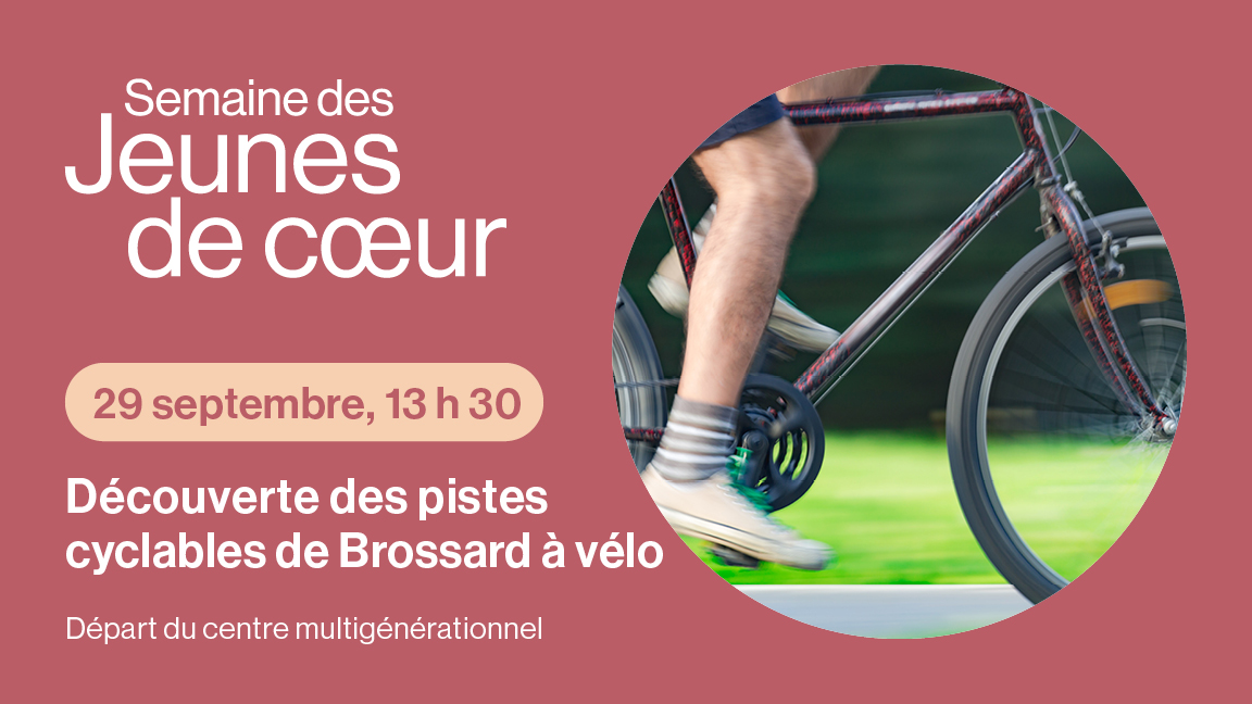 Découverte des pistes cyclables de Brossard en vélo