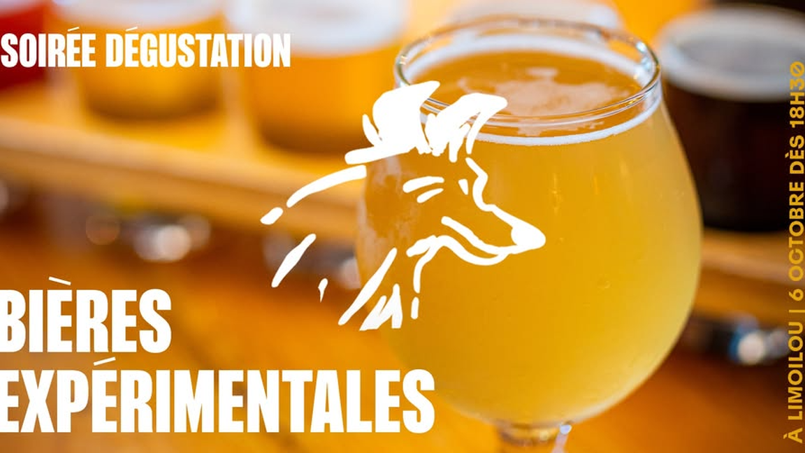 Soirée dégustation de bières expérimentales - 6 octobre