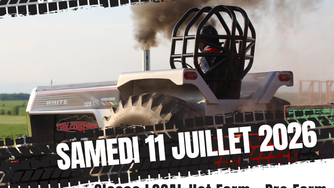 Samedi - Tire de tracteurs