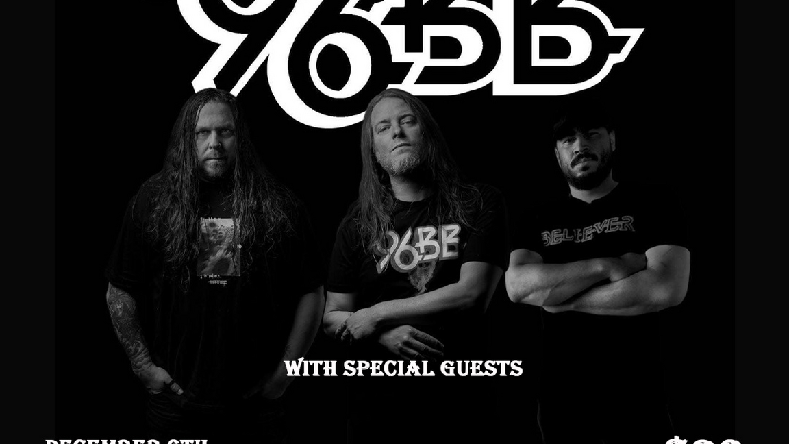 96 Bitter Beings + special guests at Piranha Bar