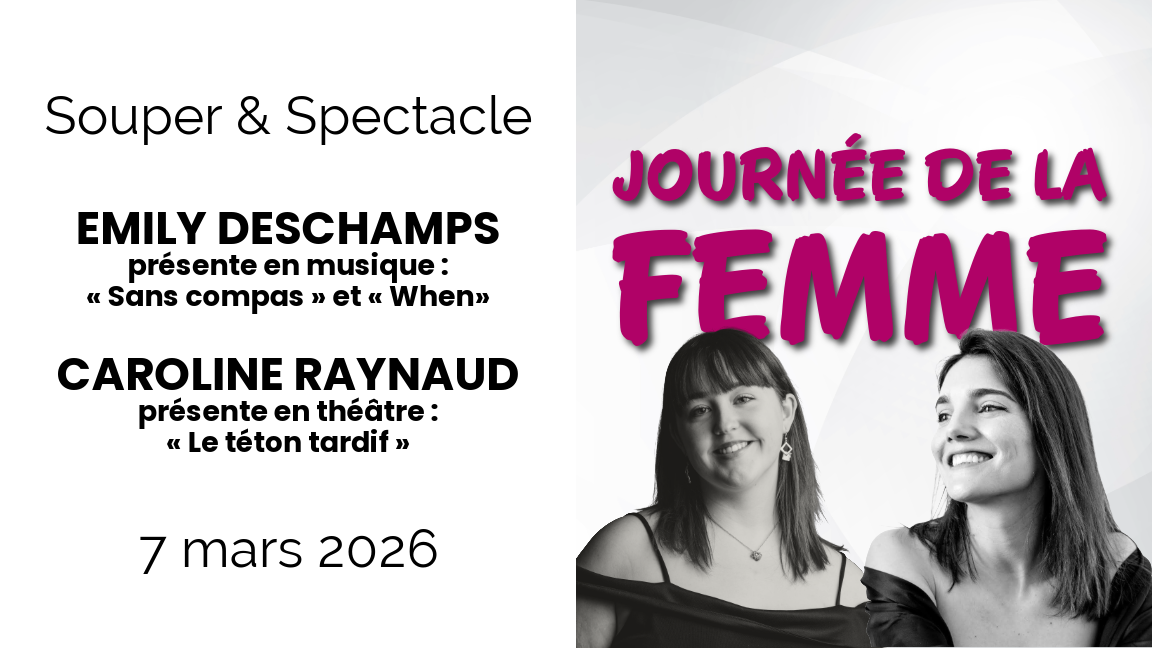 Journée de la femme avec Caroline Raynaud et Emily Deschamps