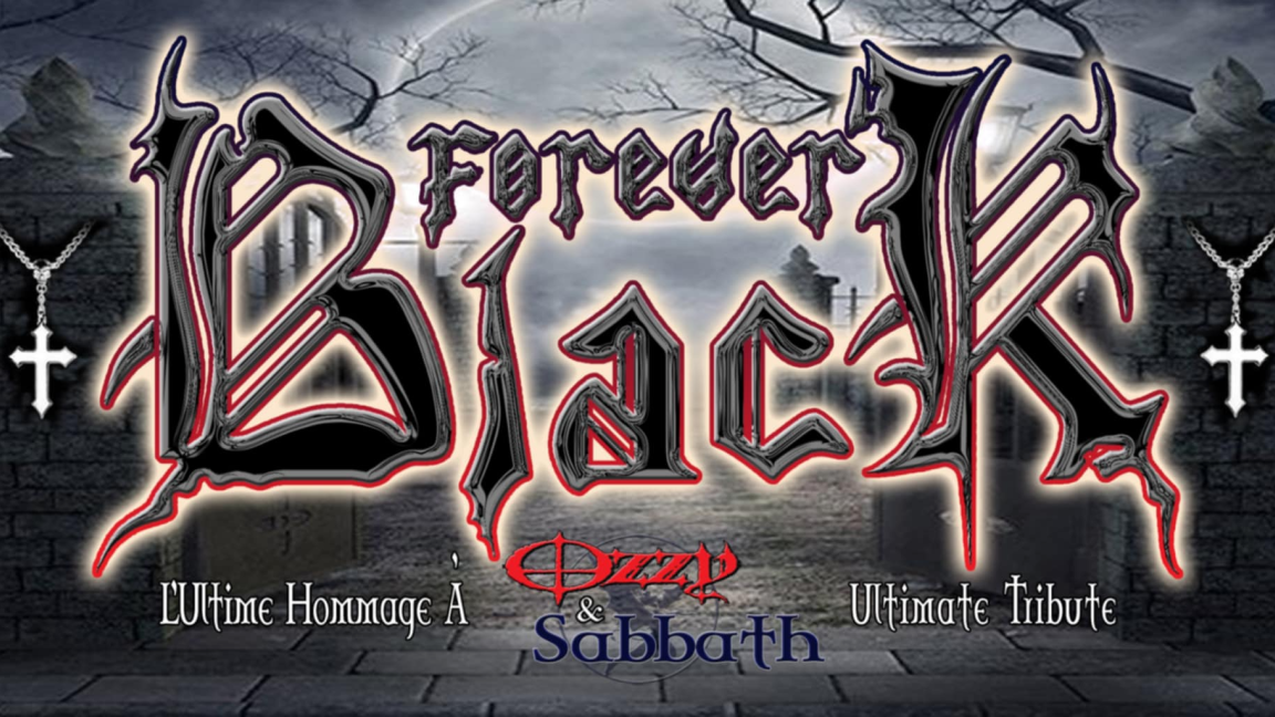 Forever Black tournée 25 ieme anniversaire
