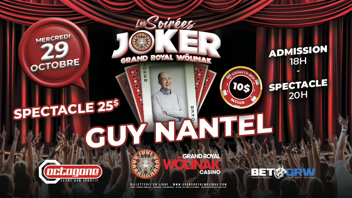 Les Soirées Joker - Guy Nantel
