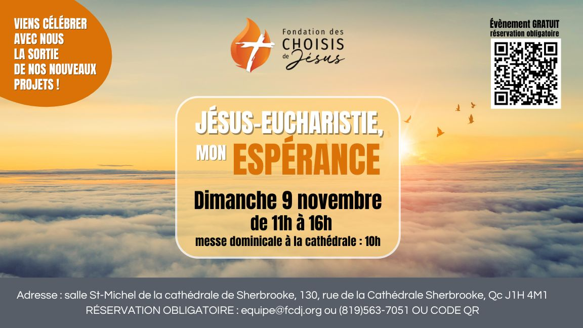 Jésus-Eucharistie, mon espérance !