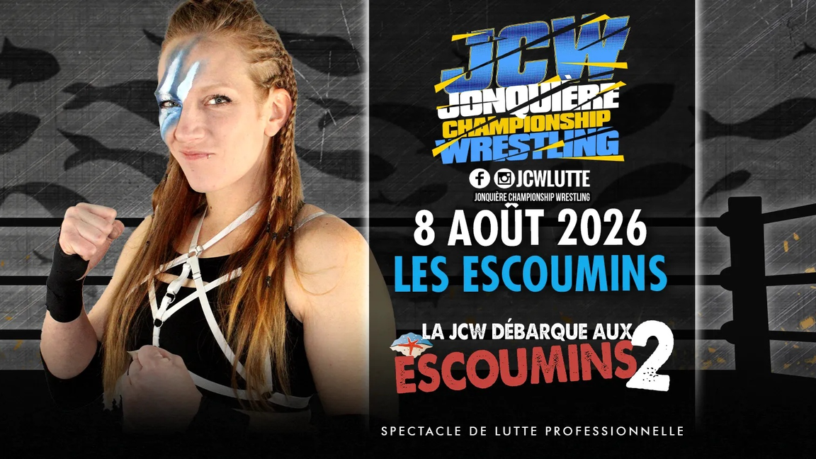 Lutte JCW débarque aux Escoumins 2