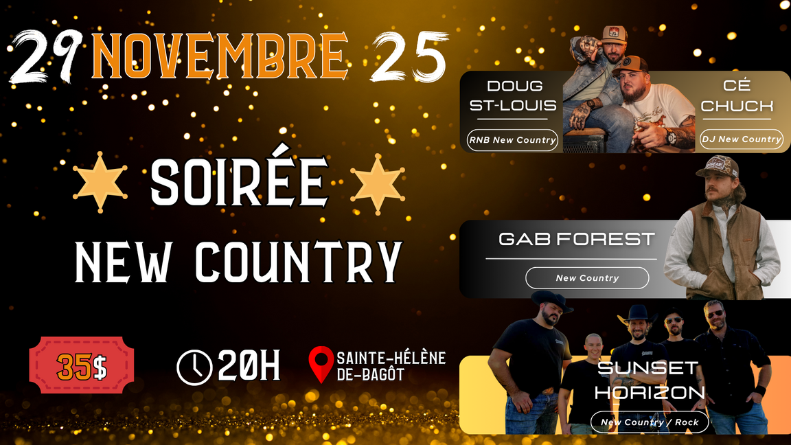 Soirée New Country / All Dressed