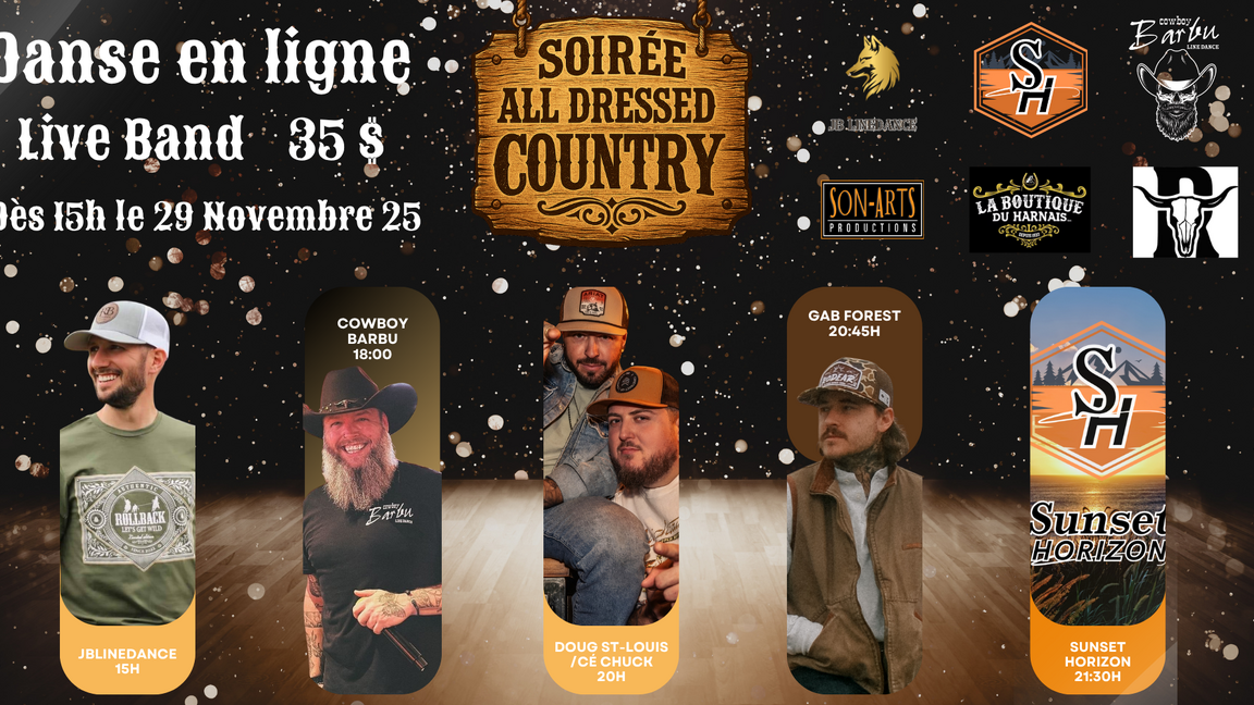 Soirée New Country / All Dressed
