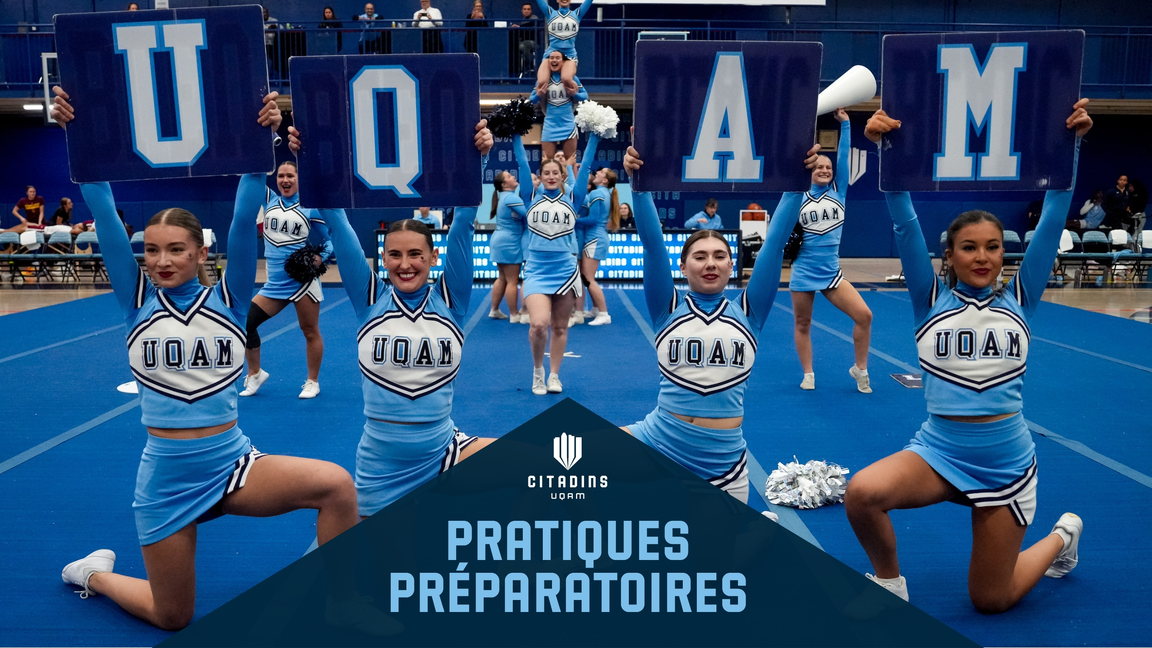 Pratiques préparatoires de cheerleading