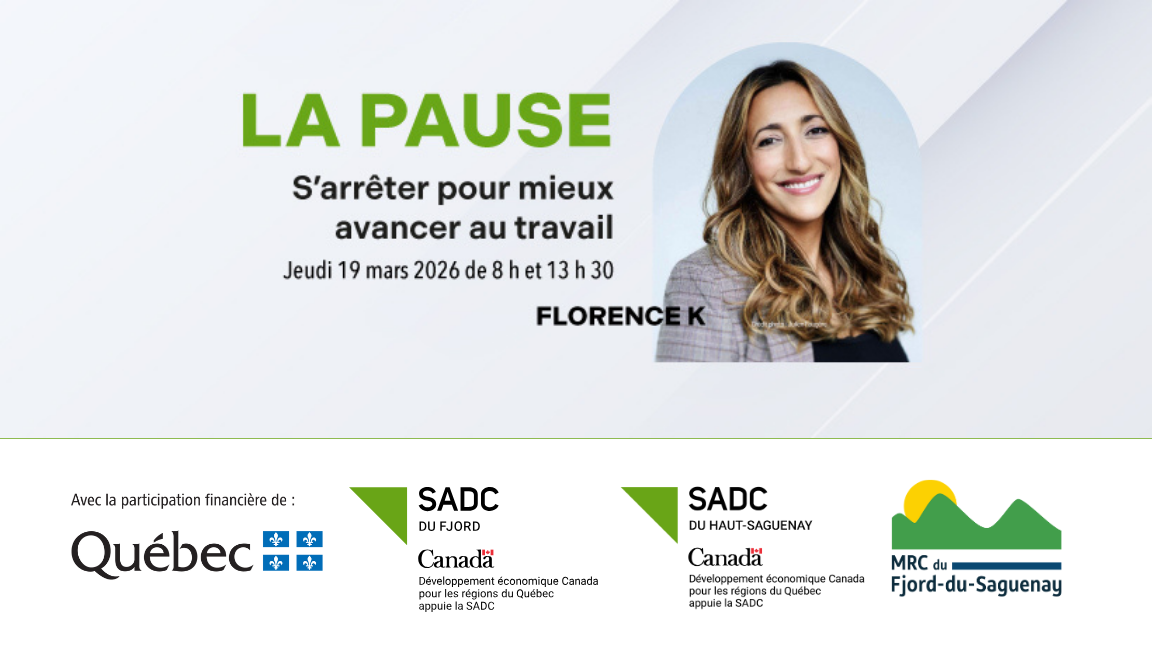 LA PAUSE, un moment réconfortant pour entrepreneurs et gestionnaires