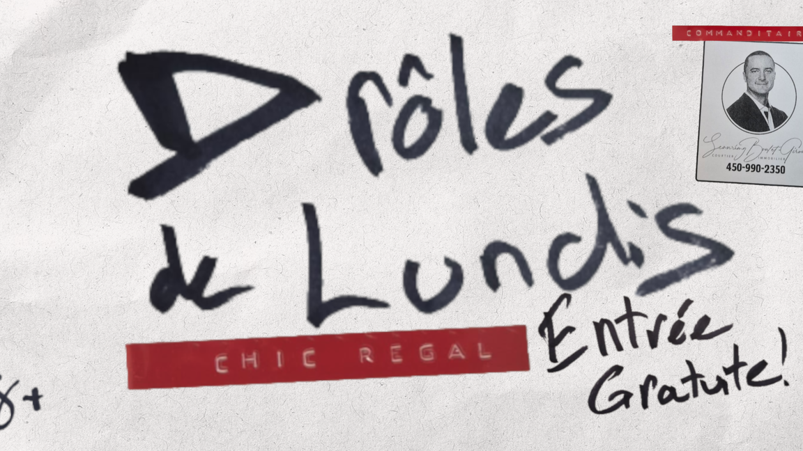 GRATUIT Drôles de Lundis - HUMOUR STAND UP COMÉDIE - rire [LUNDIDLHUMOUR.COM]