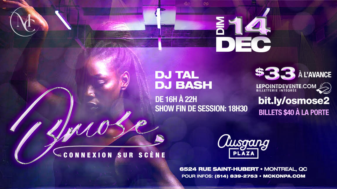 Osmose, connexion sur scène