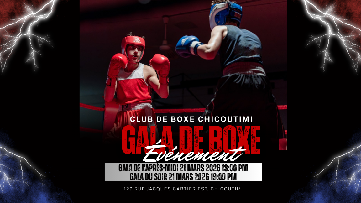 GALA DE BOXE – APRÈS-MIDI ET EN SOIRÉE