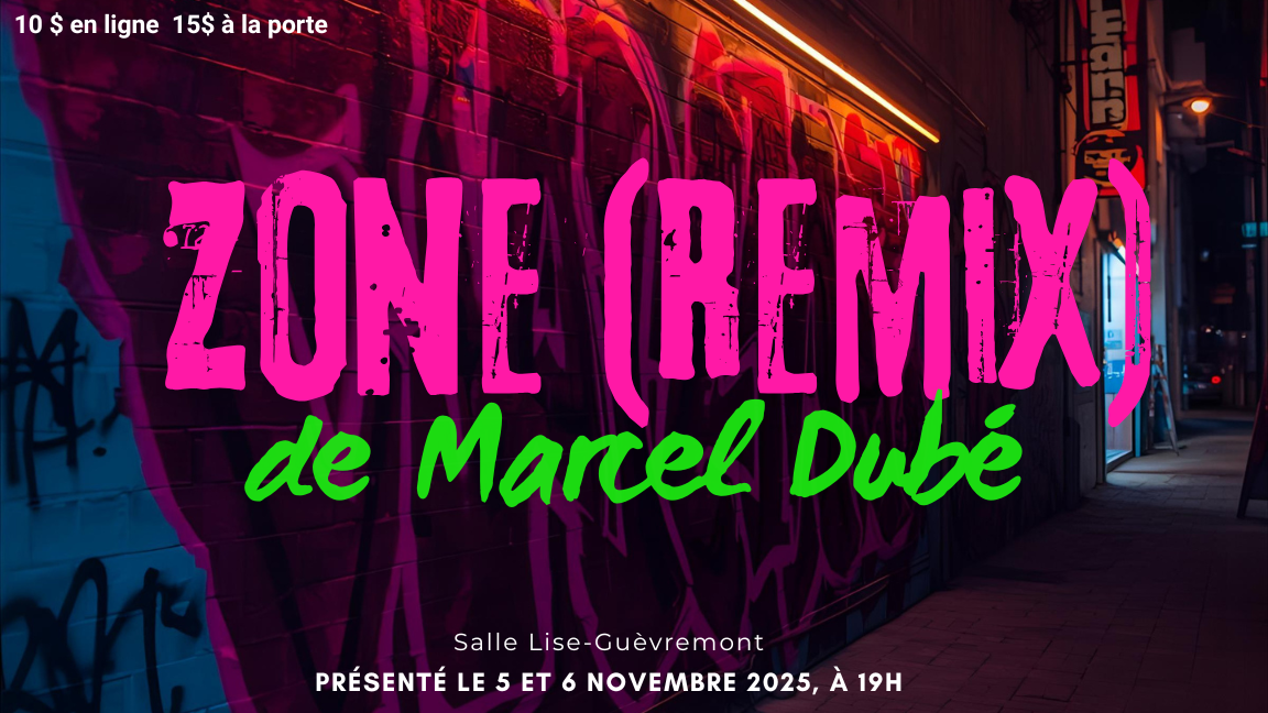 ZONE (Remix) de Marcel Dubé
