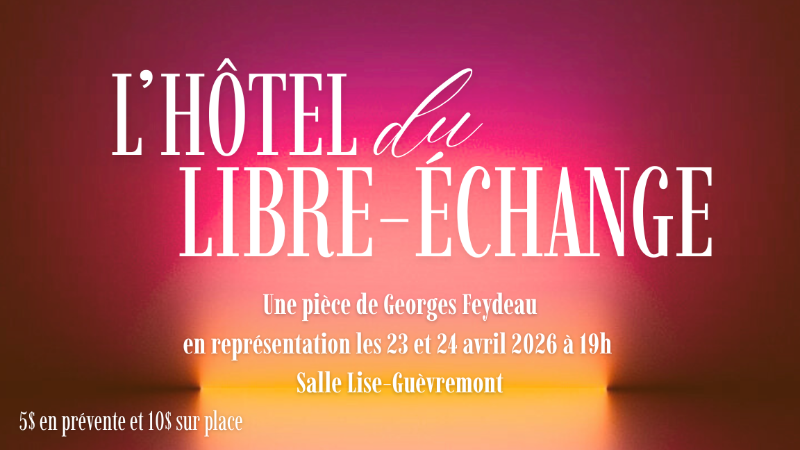 L'HÔTEL DU LIBRE ÉCHANGE de Georges Feydeau
