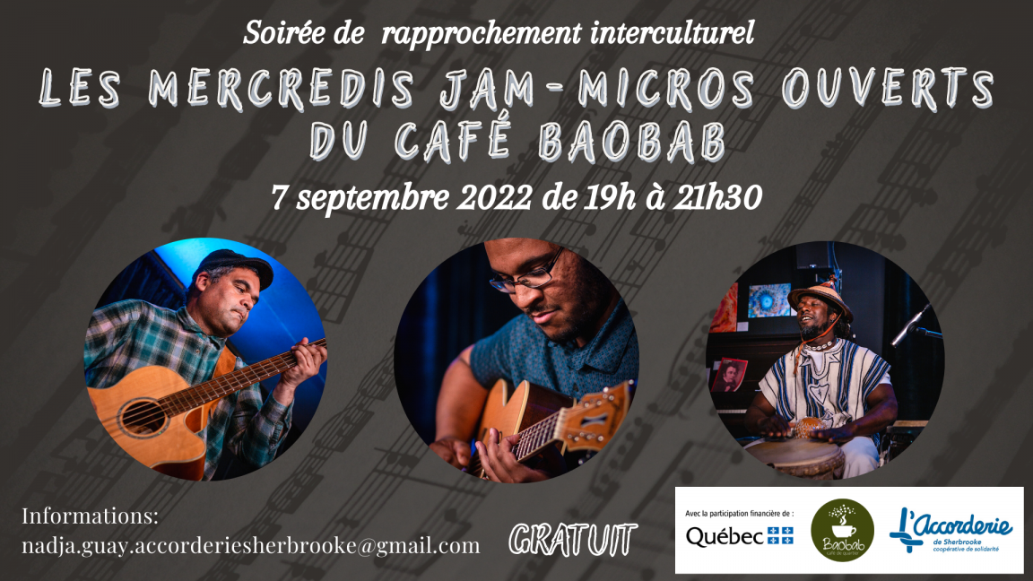 Jam-micros ouverts du Café Baobab