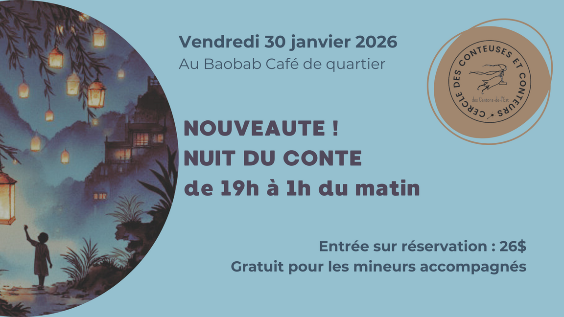 Nuit de contes sous le Baobab!
