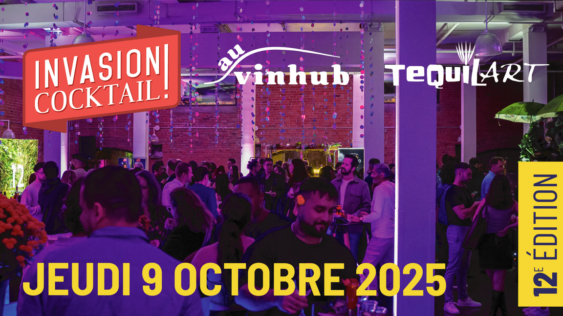 Soirée au Vinhub présentée par Tequilart