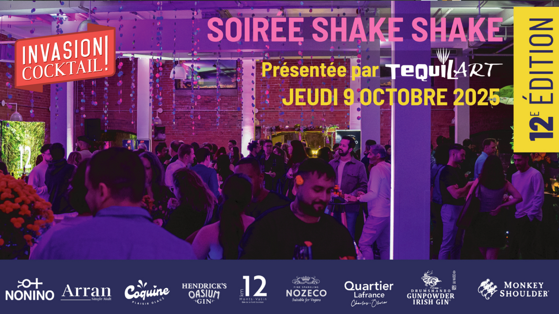 Soirée Shake Shake INVASION COCKTAIL au Vinhub