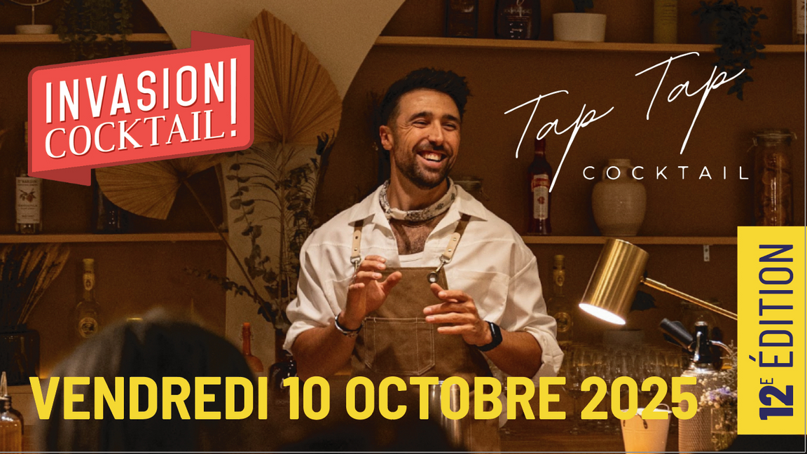 ATELIER TAP TAP COCKTAIL - Vendredi 10 octobre