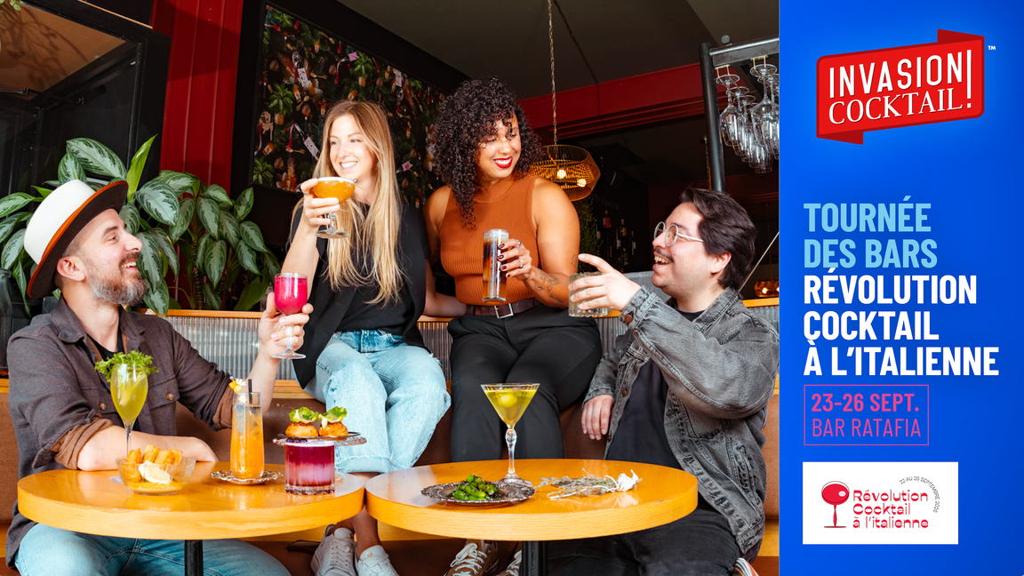 Tournée des bars Révolution Cocktail à l'italienne