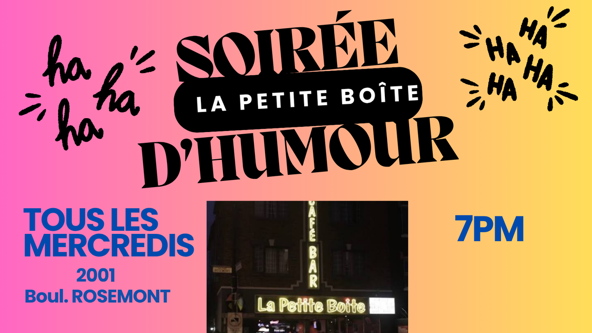 La Petite Boîte Soirée d'Humour