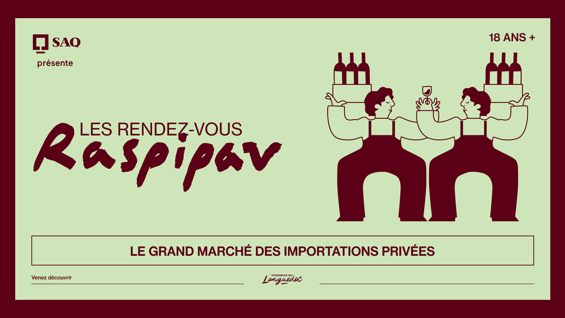 LES RENDEZ-VOUS RASPIPAV AUTOMNE 2026 MONTRÉAL