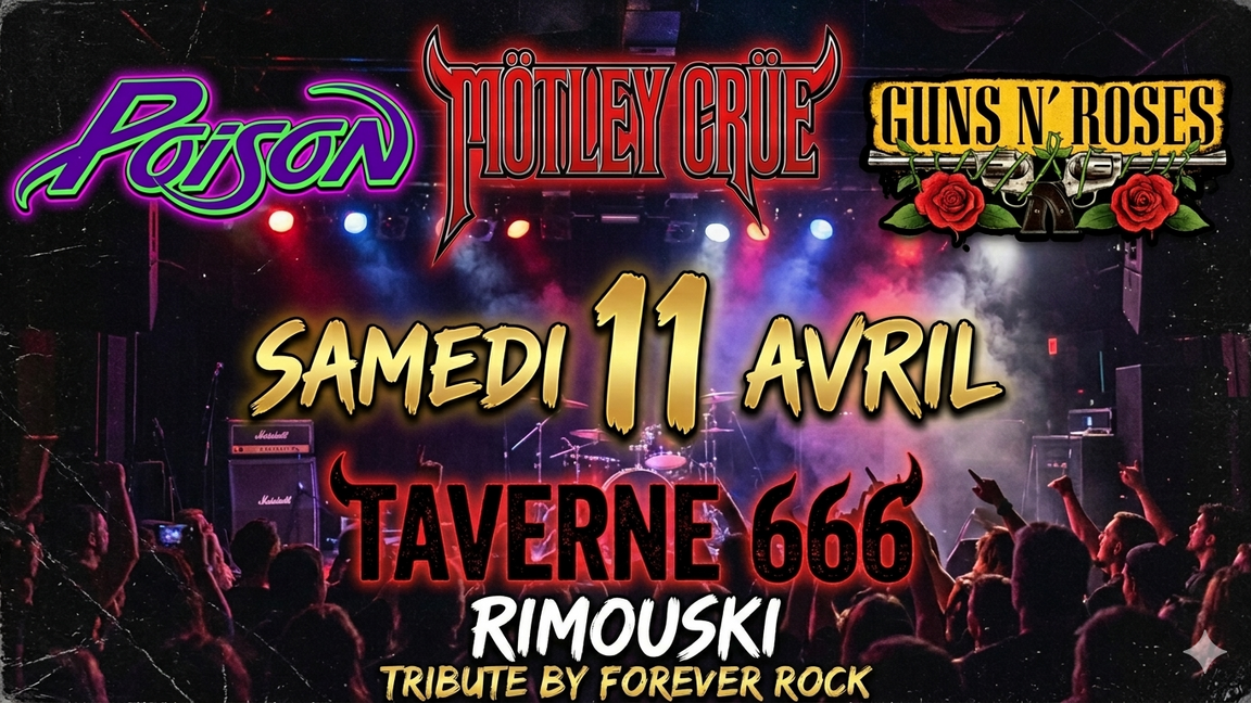 Hommage Poison,Motley & GnR