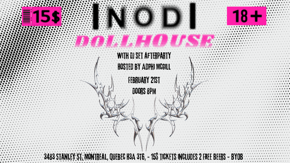 Inodi x Dollhouse BASEMENT SHOW W/ DJ AFTERPARTY