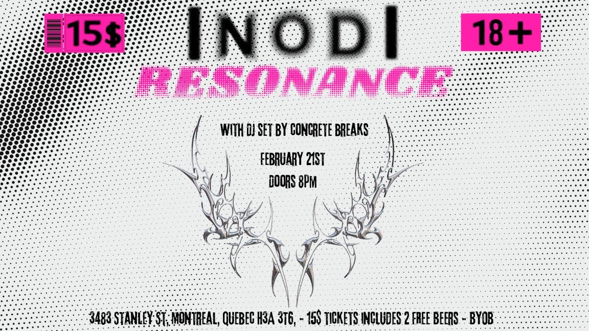 Inodi x Resonance BASEMENT SHOW W/ DJ AFTERPARTY