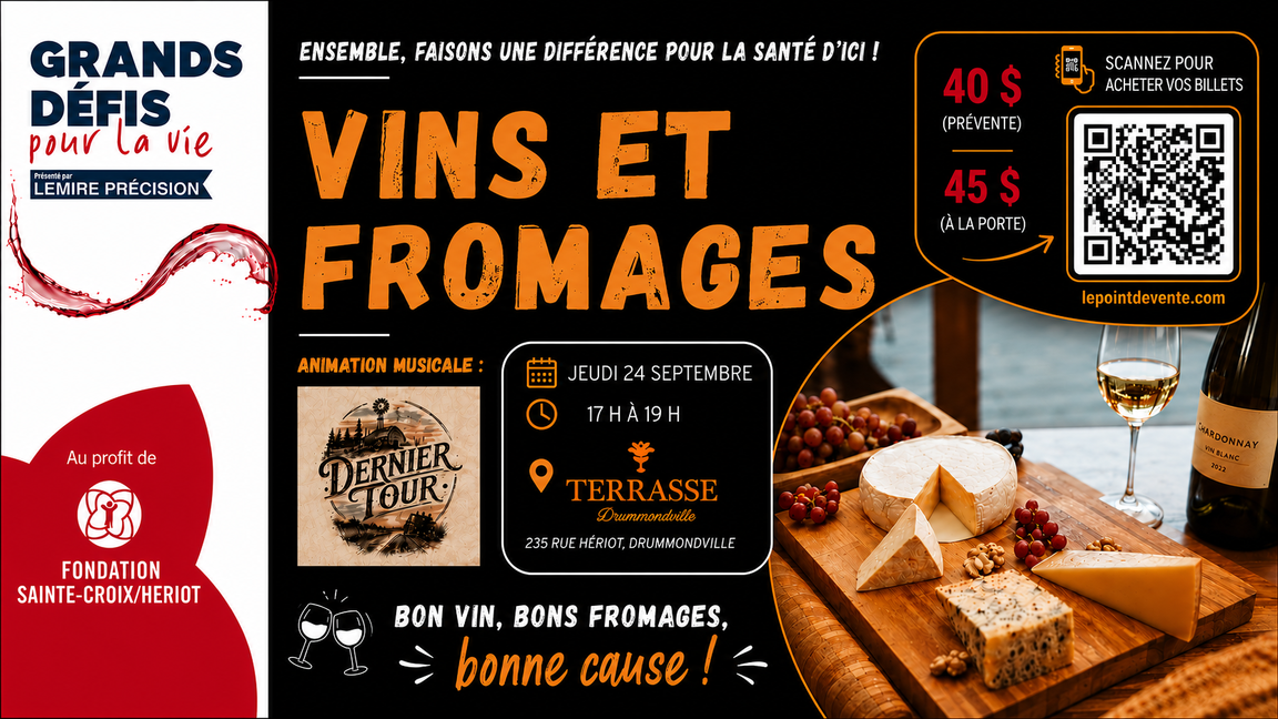VIN ET FROMAGE-ÉDITION FONDATION SAINTE-CROIX/HERIOT