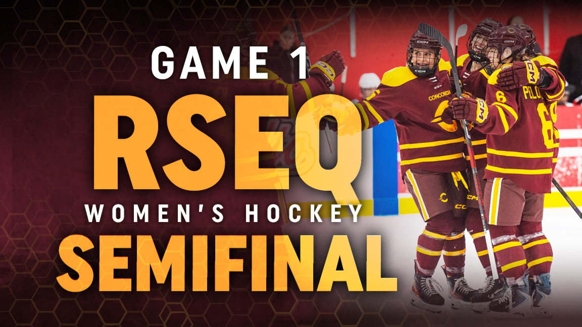 Concordia Stingers Women's Hockey vs. McGill Martlets Game 1 - RSEQ SEMIFINAL