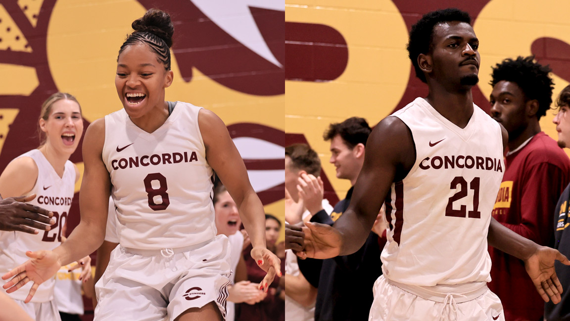 Basket-ball de Concordia prorgamme double c. Laval - Concordia Basketball Doubleheader vs. Laval