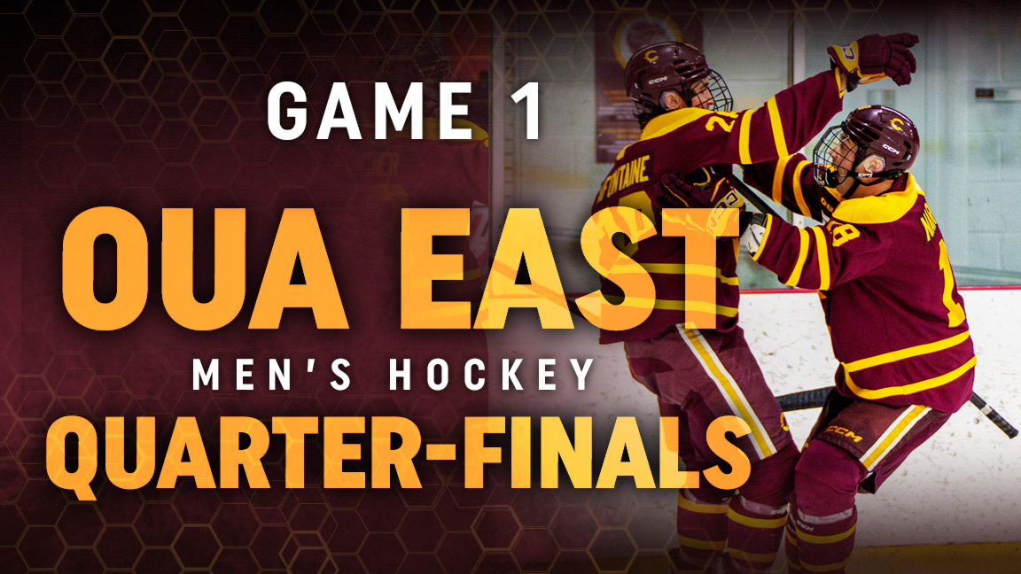 Concordia Stingers Men's Hockey - OUA East Quarter-finals