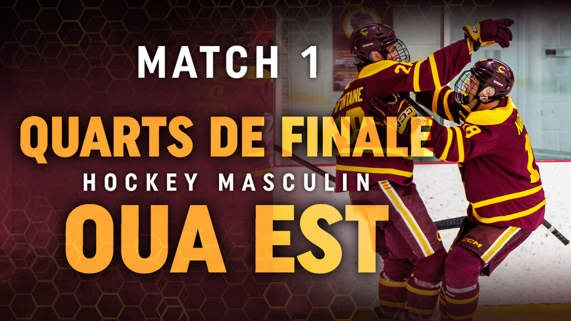 Hockey masculin de Concordia- Quarts de finale OUA