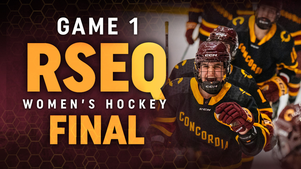 Concordia Stingers Women's Hockey vs. Montréal Carabins Game 1 - RSEQ FINAL