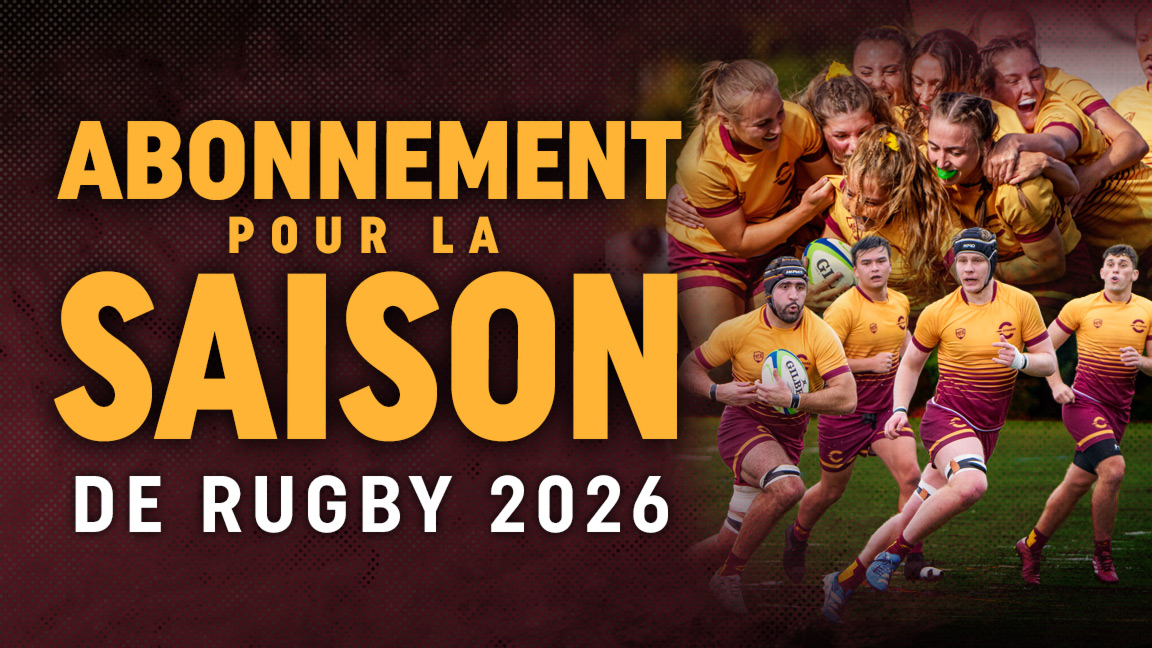 Abonnement de saison - Rugby 2026